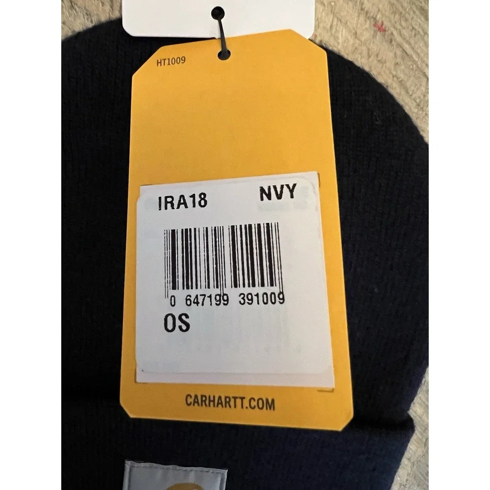 NWT Carhartt Blue‎ Acrylic Watch Hat One Size